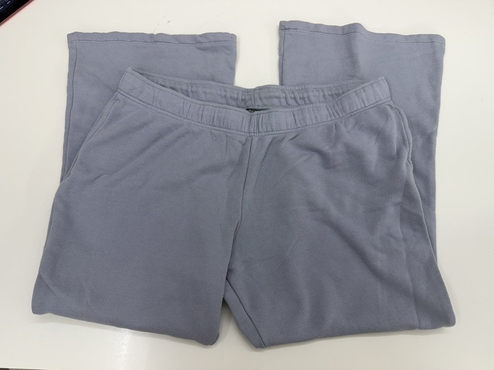 Wild Fable Womens Sweatpants Size XXL Blue Wide Leg Fleece Elastic Waist